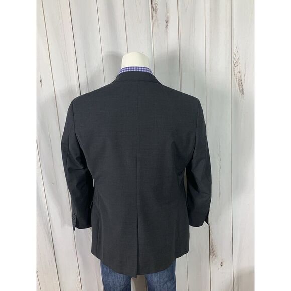 Brooks Brothers Explorer Fitzgerald Fit Mens 44R Blazer Sport Coat Jacket Gray - Picture 16 of 16